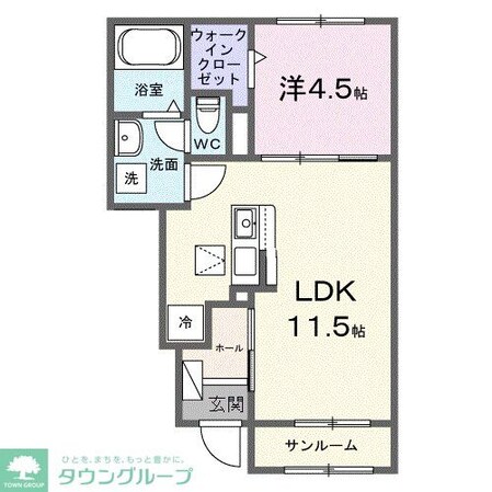 セレニテ東豊田の物件間取画像
